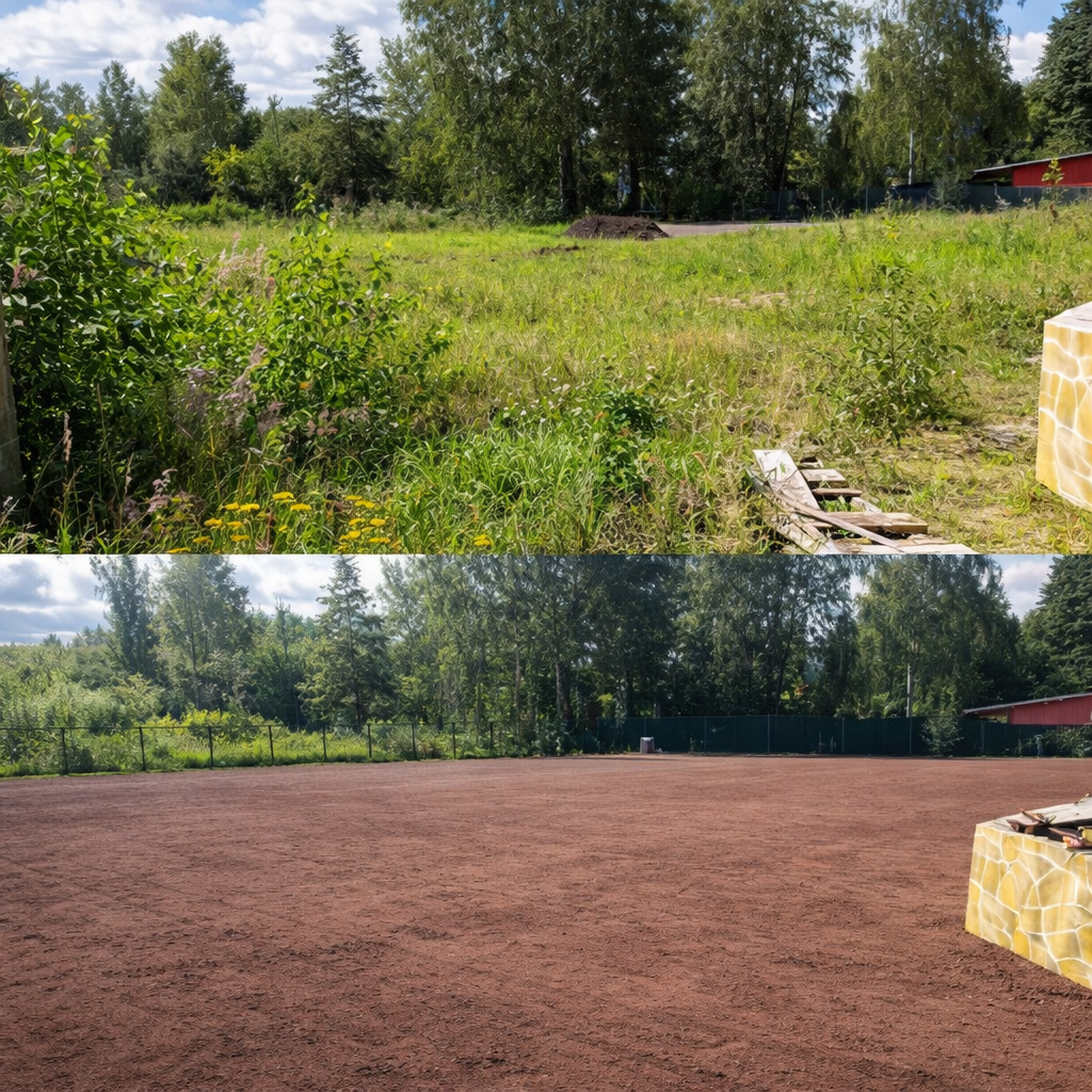 Результат прибирання після робіт